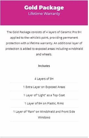 Gold Package